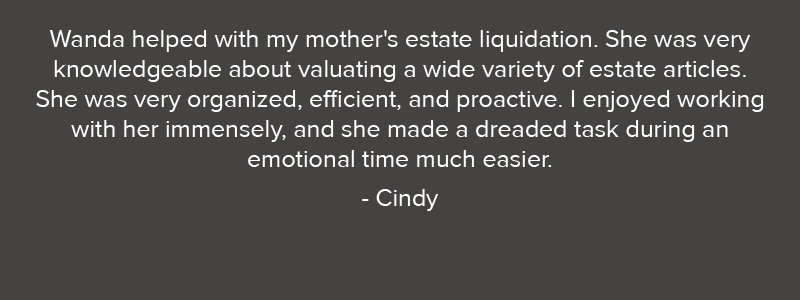 cindy testimonial > Home - Betancourt Estate Services > 